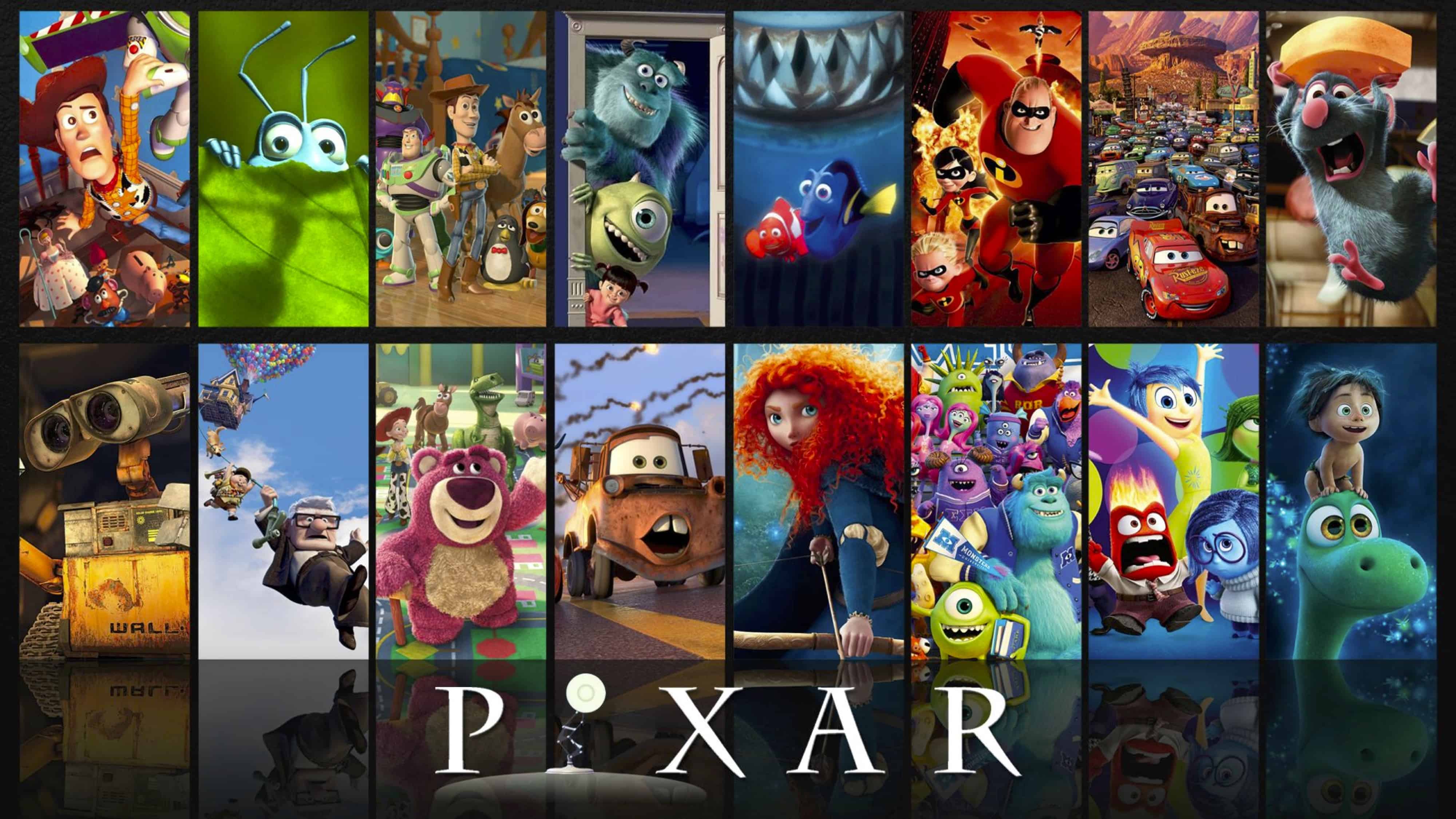 Pixar characters