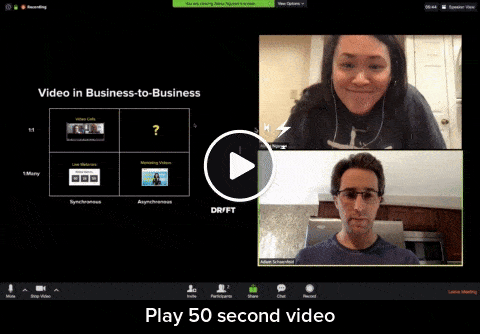 Drift Video + Zoom_Record and share a key part of a meeting
