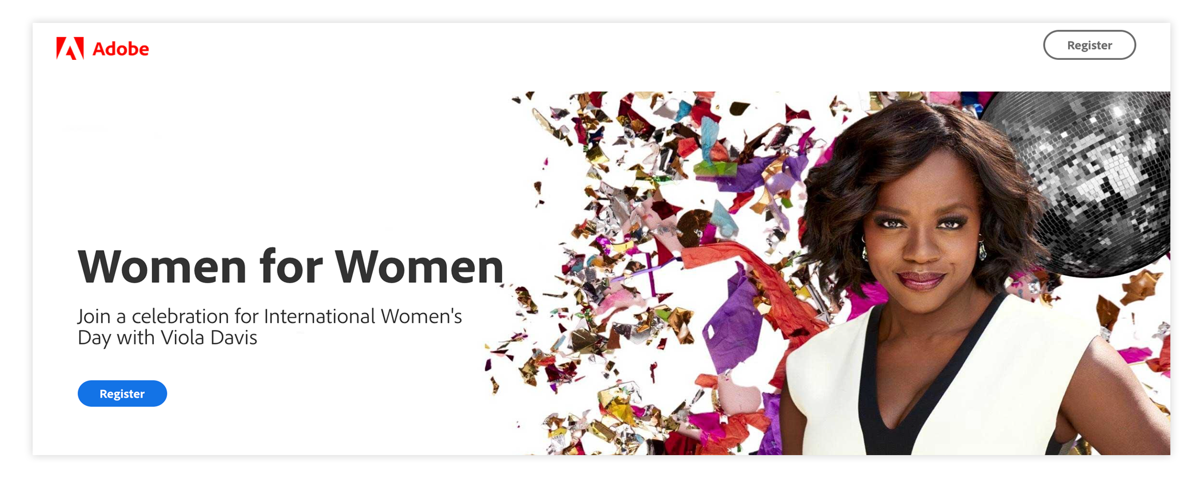 Adobe Women for Women Event
