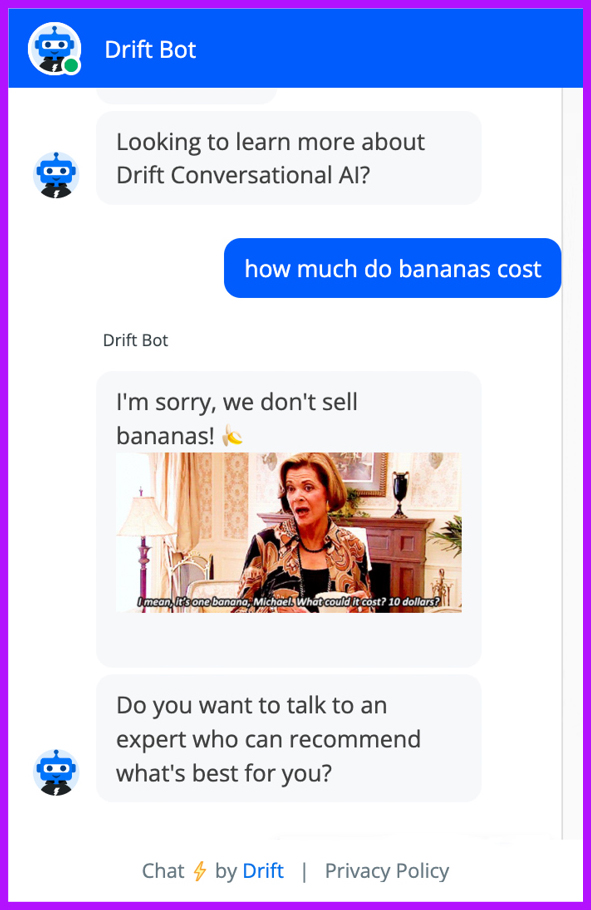Drift AI example